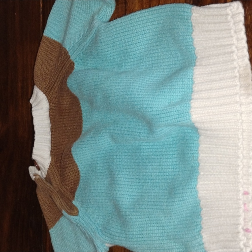 Lourdes Mini. Cute Playful Dinosaur Kids Sweater - Picture 4 of 4